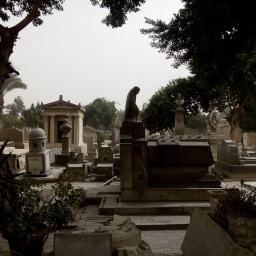Cairo, Coptic cemetery.