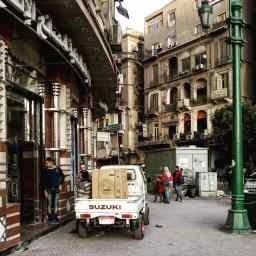 Downtown Cairo.